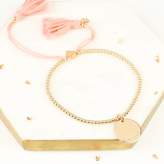 Thumbnail for your product : Lisa Angel Personalised Dainty Links Bracelet With Name Disc