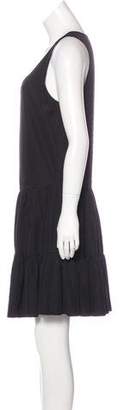 L'Agence Sleeveless Knee-Length Dress