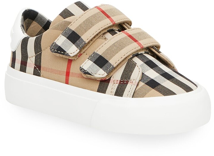 Burberry Kid's Markham Check Grip-Strap Sneaker, Baby/Toddler - ShopStyle  Boys' Shoes