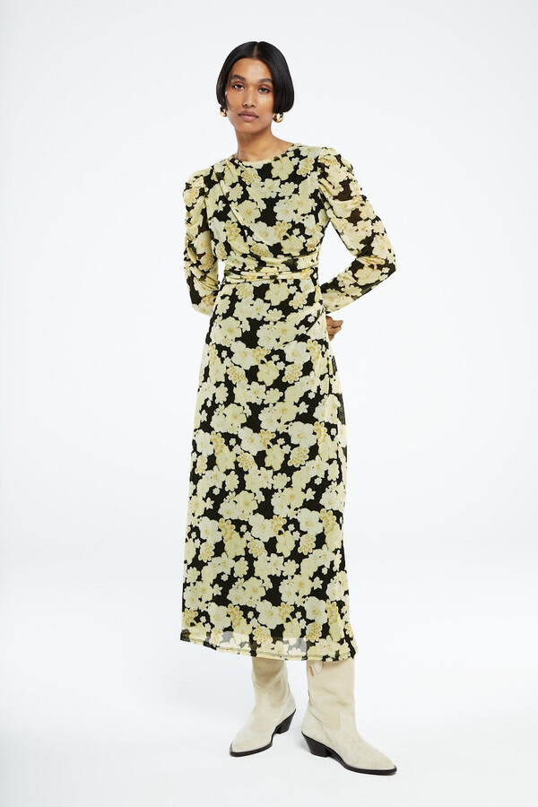 Fabienne Chapot Bella Dress-Black/Lemon Sorbet-9001 - ShopStyle Day Dresses