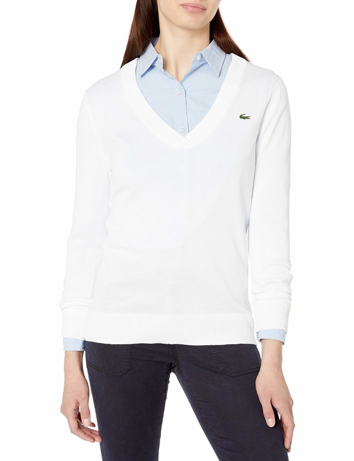 Lacoste Women's Sweaters | Shop The Largest Collection | ShopStyle