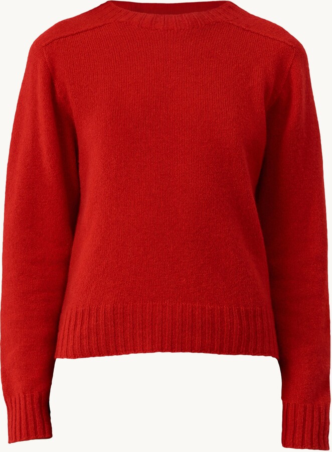 Kallmeyer Nina Seamless Crewneck Red Xs