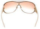 Thumbnail for your product : Montblanc Oversize Shield Sunglasses