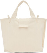 Thumbnail for your product : Camiel Fortgens Off-White Small Canvas Tote