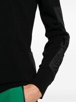 Thumbnail for your product : MONCLER GRENOBLE Panelled Roll-Neck Wool Blend Jumper