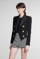Thumbnail for your product : Balmain Blazer In Black Wool