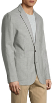 Thumbnail for your product : Shades of Grey by Micah Cohen Line Linen Notch Lapel Blazer