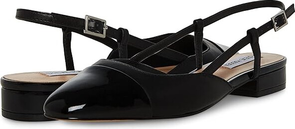 Steve Madden Belinda Flat (Black Leather) Women's Flat Shoes - ShopStyle