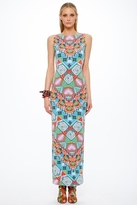 Thumbnail for your product : Mara Hoffman Astrodreamer Lattice Back Maxi Dress in Turquoise