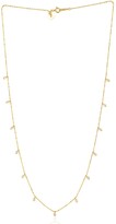 Thumbnail for your product : Artisan Natural Diamond Chain Necklace 18k Yellow Gold Jewelry