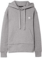Thumbnail for your product : Acne Studios Ferris Face Appliqued Cotton-jersey Hoodie