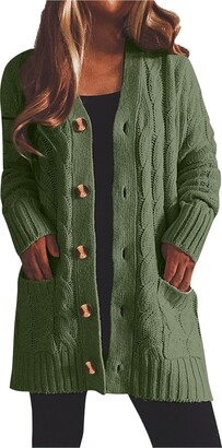 plain lapel patchwork winter loose sweater