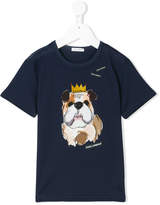 Thumbnail for your product : Dolce & Gabbana Kids bulldog print T-shirt