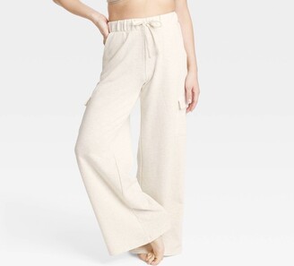 Women's French Terry Wide Leg Lounge Pants - Colsie™ - ShopStyle