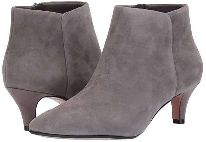 clarks boots womens grey