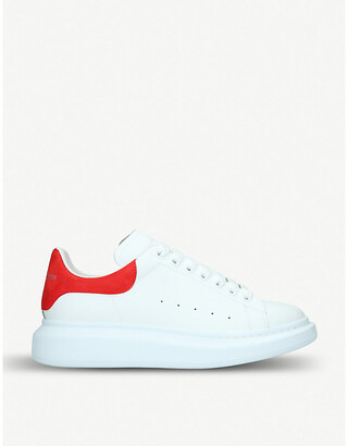 Mens white platform trainers Clearance