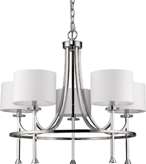 Acclaim Lighting AcclaimLightingKara5-LightChandelierinPolishedNickel