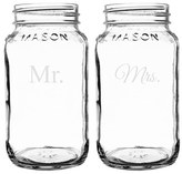 Thumbnail for your product : Cathy's Concepts 'For the Couple' Mason Jar Mugs (Set of 2)
