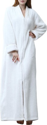 amazon ladies zipped dressing gowns