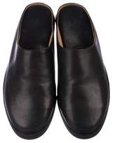 Thumbnail for your product : The Row Leather Round-Toe Mules