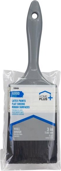 HomePlus HomePlusGood3inFlatPaintBrush-Caseof12