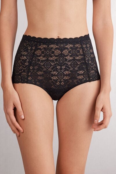 Lace High Waist Hipster