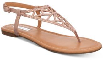 INC International Concepts Women's Matisse Embellished Flat Sandals, Created for Macy's