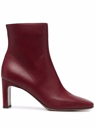 red ankle boots canada