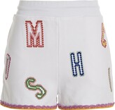 Thumbnail for your product : Moschino Lettering Embroidered Logo Bermuda Shorts