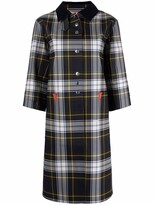 Thumbnail for your product : MACKINTOSH Check-Print Coat