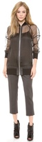 Thumbnail for your product : Vera Wang Collection Cropped Wool Pants