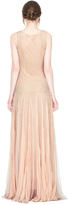 Thumbnail for your product : Alice + Olivia Saori Embellished Gown With Godets
