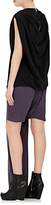 Thumbnail for your product : Rick Owens WOMEN'S SILK GEORGETTE HIGH-LOW SKORT
