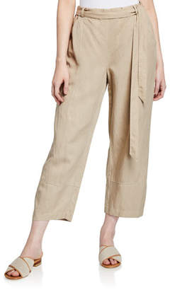 Eileen Fisher Petite Tencel® Linen Tie-Waist Lantern Pants