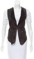 Thumbnail for your product : Illia Leather Belted Vest
