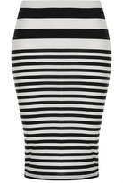 Thumbnail for your product : Topshop Varied Stripe Tube Skirt