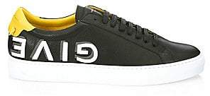 Givenchy Men's Logo Leather Sneakers