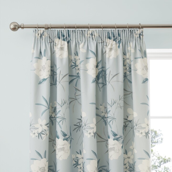 Dunelm Eve Duck Egg Pencil Pleat Curtains Duck Egg (Blue) ShopStyle