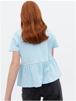 Thumbnail for your product : New Look 915 Plain Peplum Tee