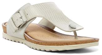 Ecco 'Dagmar' Leather Thong Sandal
