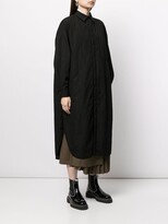 Thumbnail for your product : Y's Oversized Longline Shirt Coat