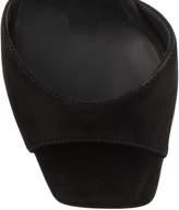 Thumbnail for your product : Giuseppe Zanotti Black suede metallic heel sandal