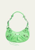 Thumbnail for your product : Balenciaga Le Cagole XS Croc-Embossed Shoulder Bag
