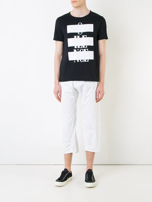 Anrealage patchwork print T-shirt