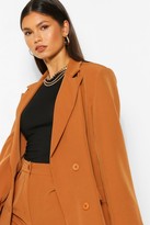 Thumbnail for your product : boohoo Tailored Double Breasted Button Blazer