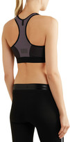 Thumbnail for your product : Monreal London Reversible Printed Stretch-Jersey Sports Bra