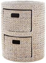 Thumbnail for your product : Very Round Arrow Weave 2-Drawer Storage Unit - White