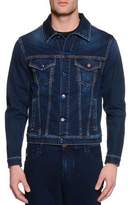 Thumbnail for your product : Stefano Ricci Contrast-Stitch Denim Jacket