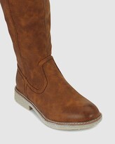 Thumbnail for your product : Los Cabos - Women's Brown Knee-High Boots - Bonnie - Size One Size, 38 at The Iconic