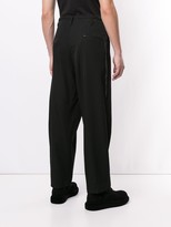 Thumbnail for your product : Yohji Yamamoto One-Sided Zip Detail Loose Trousers